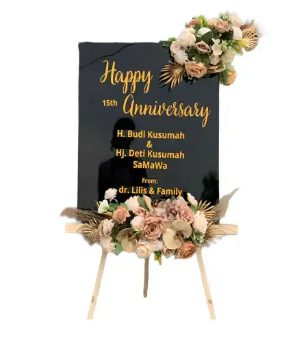Papan Bunga Akrilik Geneng